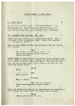 Moe Howard's 10pp. Script Dated April 1953 for The Three Stooges Film ''Pals and Gals'', Working Title ''Cuckoo Westerners'' -- Moe's Notes on Back Cover -- With Extra 2pp. Shot List -- Very Good